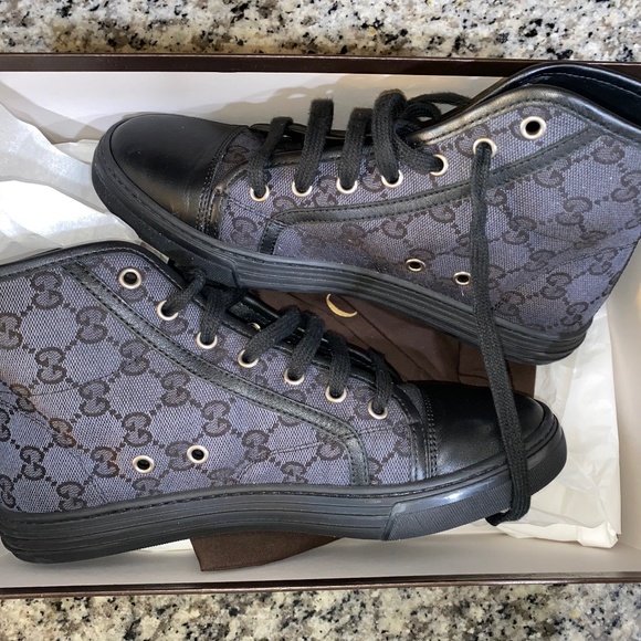 Gucci mid tops size 37 - Picture 1 of 6